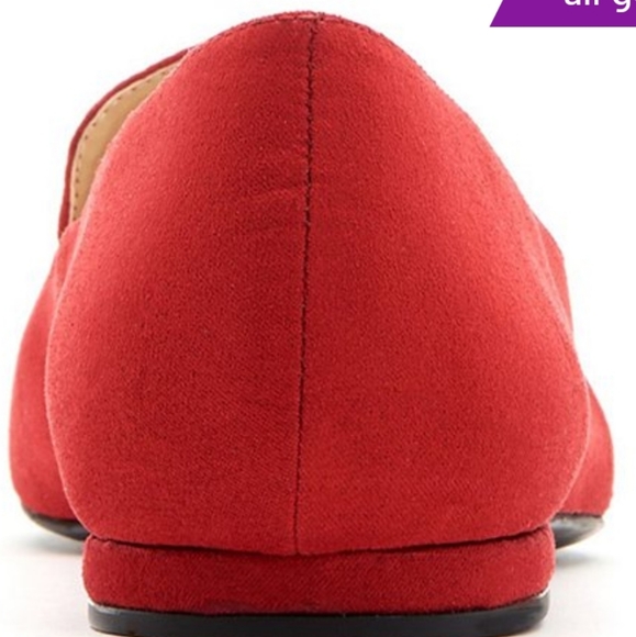 Katy Perry Red Gem The Turner Suede Loafer NWOT - Picture 3 of 5